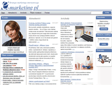 Tablet Screenshot of manka.e-marketing.pl