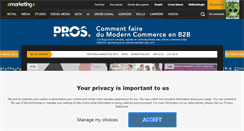 Desktop Screenshot of e-marketing.fr