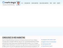 Tablet Screenshot of e-marketing.it